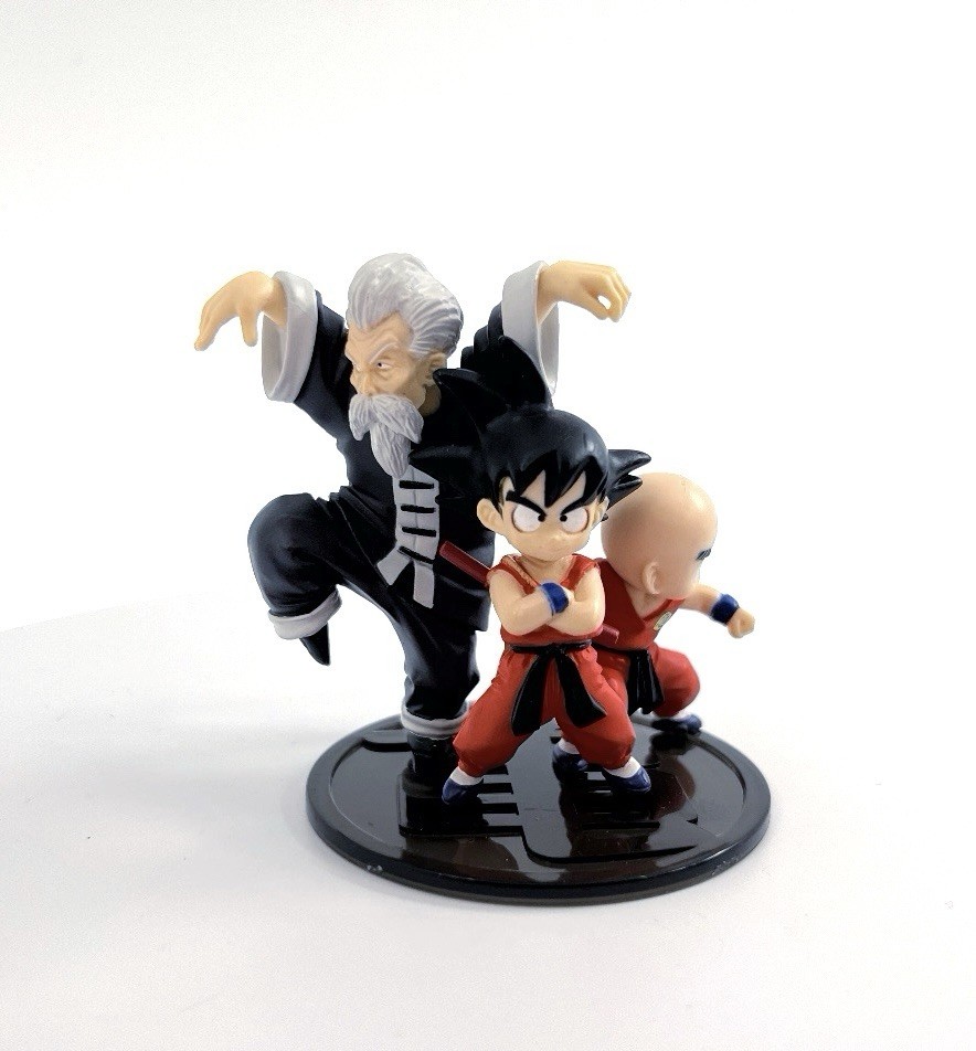 Figura Dragon Ball Imagination Vol.11 Goku Krilin Jackie Chun Bandai 2007