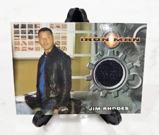 2008 Marvel Iron Man: The Movie Terrence Howard Jim Rhodes Costume Material Card