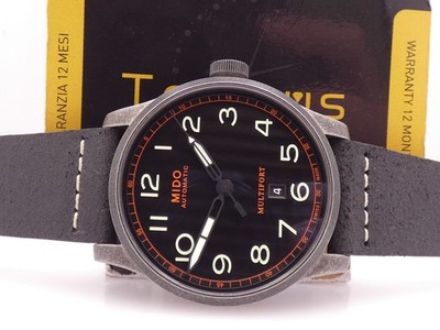 MIDO MULTIFORT ARABIC BOX&PAPERS AUTOMATIK 2025 STAHL M032607A UHR