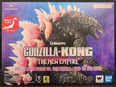RARE S.H.MonsterArts GODZILLA 2024 EVOLVED Ver. Figur Aus Japan 16cm 6.3''