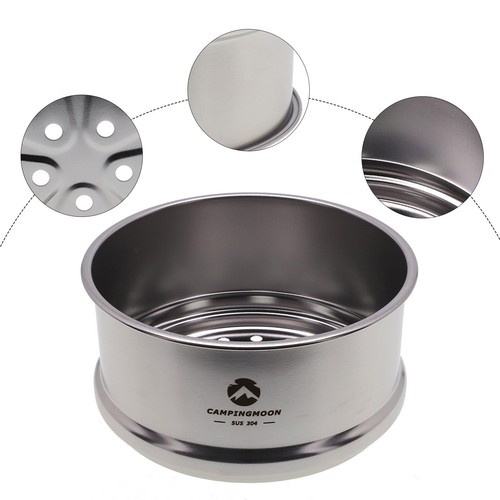Disfruta de comidas deliciosas y saludables con vaporera de acero inoxidable ligera - Imagen 2 de 12