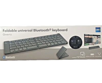 Foldable Universal Bluetooth Keyboard Lab31 Tastatur Bluetooth NEU!  