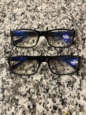 Unisex Readers Blue Light Blocking Reading Glasses 4.00 Lot Of 2