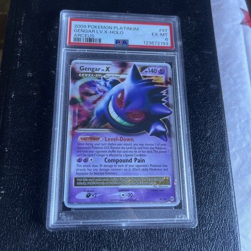 Gengar LV.X graded PSA 6 for sale on eBay