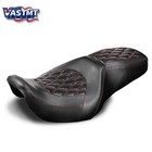 Softer 2 Up Front Rear Seat Backrest For Harley Road King Custom FLHRS 2004 2007