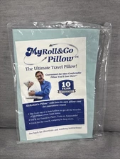 My Pillow Roll And Go Pillowcase Dark Light Blue