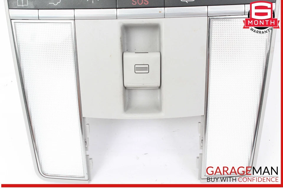 Interruptor de control de techo corredizo luz cúpula superior mercedes w221 s550 s400 cl550 10-14 Foto 3 de 4