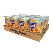 A Strong Heart Wet Dog Food, Chicken & 13.2 Ounce (Pack of 12), Food 3.38 per gallon