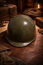 Vintage Hungarian M70 Steel Helmet Cold War Era w/ Liner