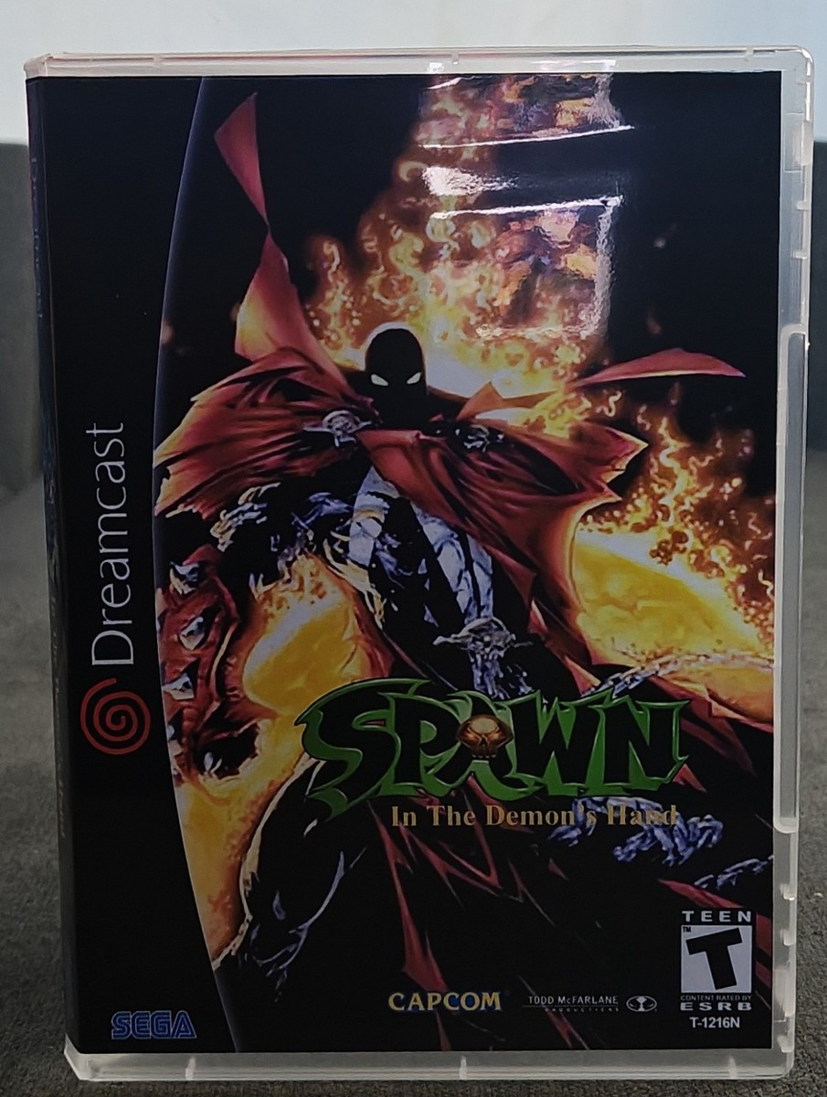 SPAWN In The Demon's Hand Dreamcast Custom Case! | eBay