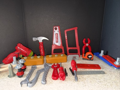 #ad #ad Craftsman My First Craftsman Lot Vintage Play Tools 2003 37 pieces : $16.00