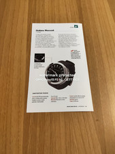 GIULIANO MAZZUOLI MANOMETRO S & CONTAGIRI OROLOGIO CARATTERISTICHE AD PUB