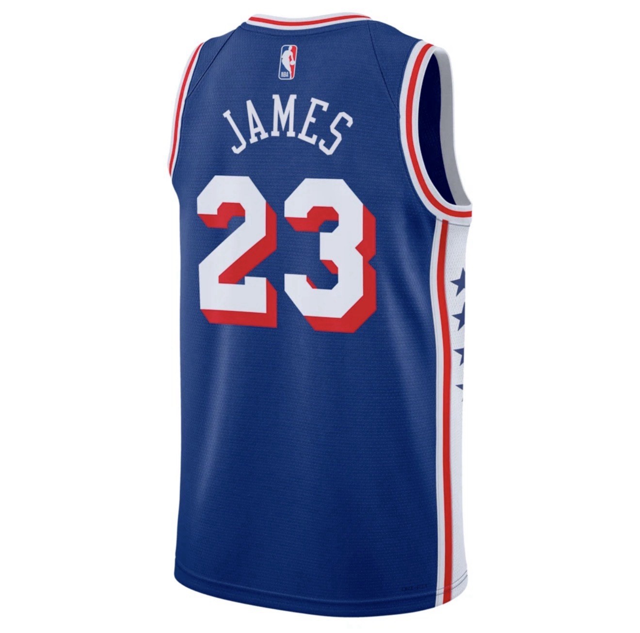 AUTHENTIC LeBron James Philadelphia 76ers Swingman Jersey Icon Edition ...