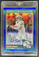 2025 Panini Score Quinn Ewers Rookies Signatures RC Artist's Proof Auto #/35