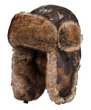 Oncefirst Unisex Russian Warm Faux Fur Ski Winter Hunting Trapper Hat XX-Large