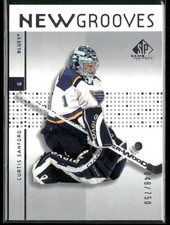 2002-03 SP Game Used Curtis Sanford RC /750 #92 St. Louis Blues