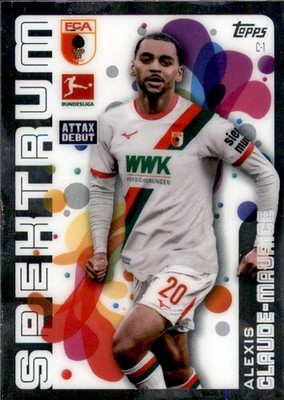Match Attax Bundesliga 25/26 C-1 - Alexis Claude-Maurice - Chrome Spektrum