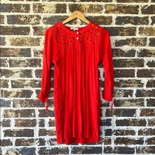 Madewell Eyelet Daybreak Dress XS