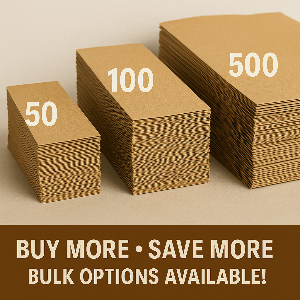 #6 Kraft Paper Bags 6x3.6x11" Brown Lunch Grocery Sacks Bulk 50-1000 PCS