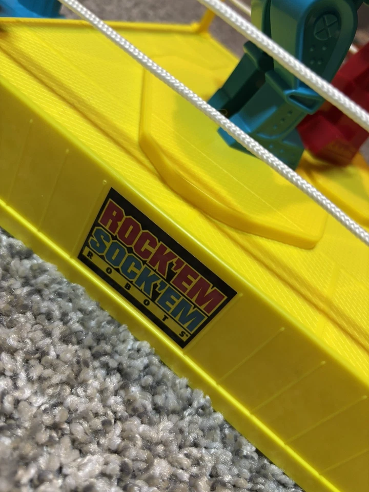 Juego Mattel Rockem Sockem Robots Funciona Excelente Estado Limpio Foto 3 de 4