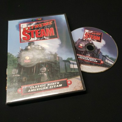 Classic North American Steam (DVD, 2005) Questar Extreme railfan trains film OOP