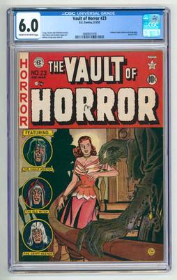 VAULT OF HORROR #23 CGC 6.0 FN USED IN POP GRAHAM INGELS BIO/PHOTO EC PCH 1952