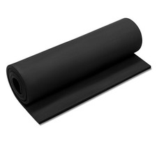 Black Foam Sheets Roll, Cosplay EVA Foam Sheet  8mm Thick,13.9"x39",High Dens...