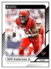 Will Anderson Jr. 2024 Donruss #131 Houston Texans Football *309B