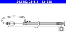 Flexible de frein Audi A4
