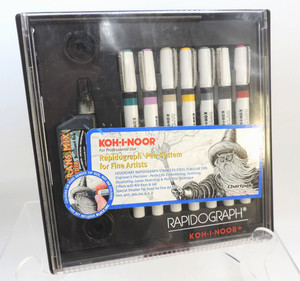 Koh-I-Noor Rapidograph 3165-SP7A Pen Set (Dry)