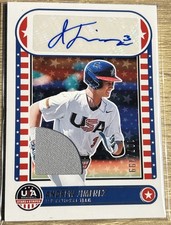 2025 Panini Stars & Stripes Andrew Jimenez GAME-USED RELIC AUTO #'d 107/199