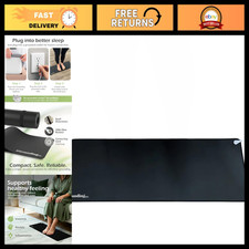 Grounding Mat Earthing Pad - Conductive Carbon Foot Mat with 16ft Cord - Portabl