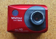 Vivitar DVR786HD-RED-WM Full HD Actioncam Camera W/ Waterproof Case