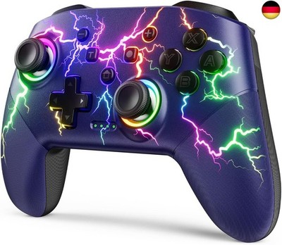 VOYEE Switch Controller kompatibel mit Switch/Lite/OLED/PC/Windows, 1000mAh