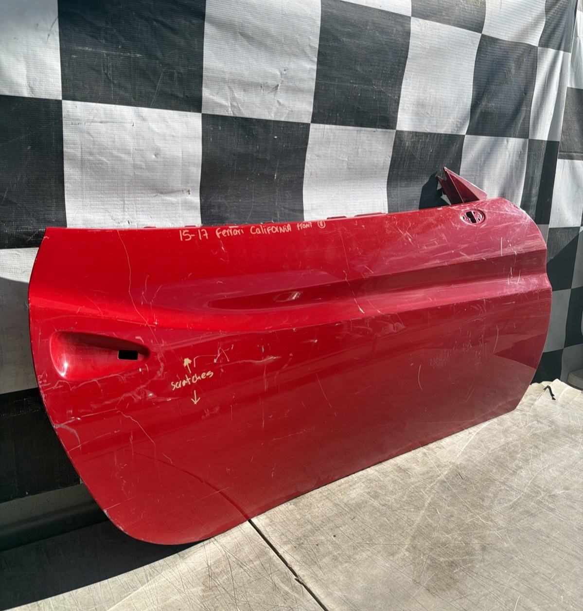 2015 2016 2017 Ferrari California T Front Right Door Used Oem