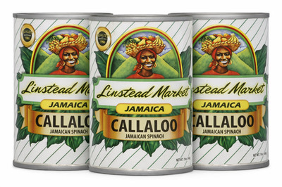 Linstead Market Jamaican Callaloo Spinach 19 oz Cans   3 Pack | Caribbean Greens