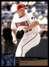 Joel Hanrahan 2009 Upper Deck #934 Nationals MLB READ FREE SHIPPING AutographDen
