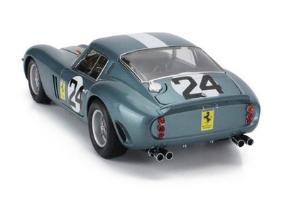 Kyosho 1:18 Ferrari 250 GTO #15 gagnant Tourist Trophy Goodwood 1962 Ireland 08438C modèle