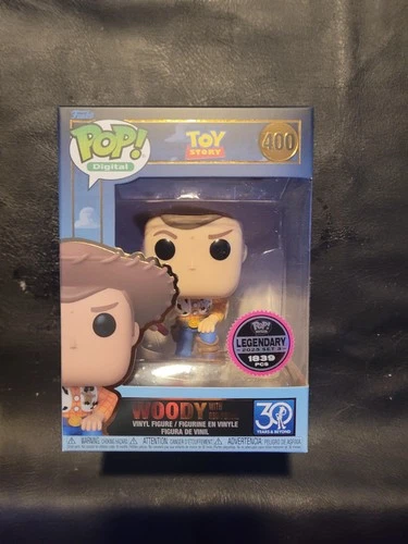 Funko Pop! Digital Toy Story Woody Red Pencil 400 – Legendary LE 1839 Pcs MINT