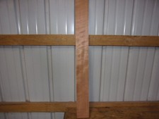 1 PC CHERRY WOOD KILN DRIED BOARD 37 3/8"X 3 3/4"X 1 5/16" G54G 1/4 SAWED FLAT