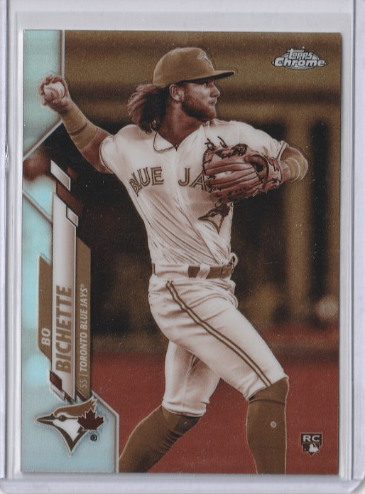 BO BICHETTE RC SEPIA REFRACTOR 2020 TOPPS CHROME #150