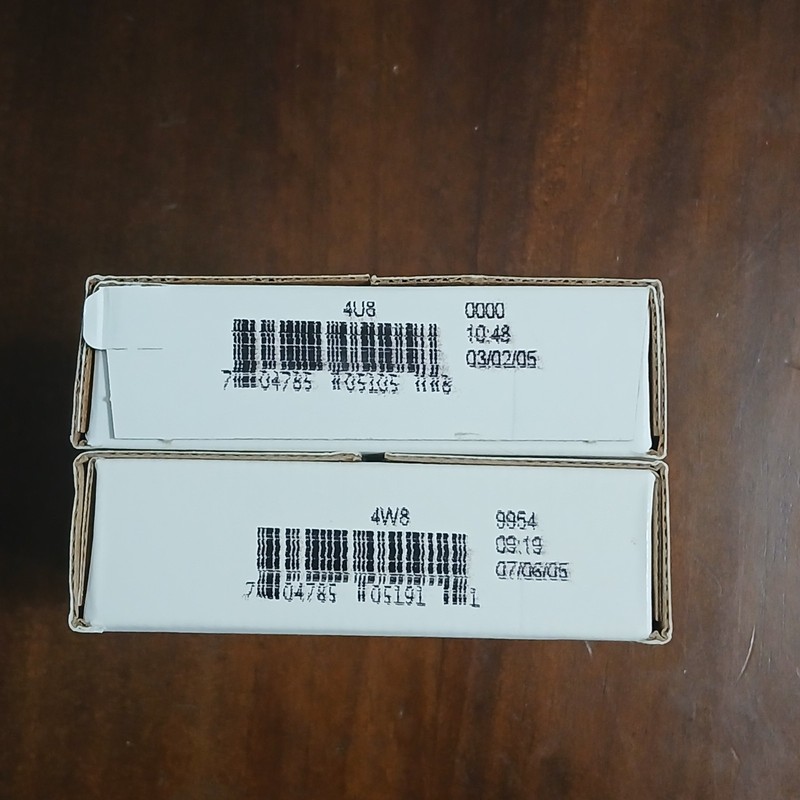 2005 P & D  Westward Journey Nickel Mint Rolls 1-4U8 and 1-4W8 sealed boxes.