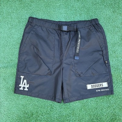 Alpha Industries X New Era LA Dodgers Rare Ripstop Shorts Mens Sz M