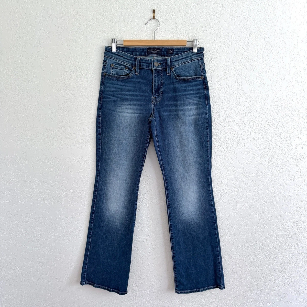 Lucky Brand Jeans Donna Sweet Mid Rise Boot – Vestibilità Media Con Gamba Boot, Denim Comfort