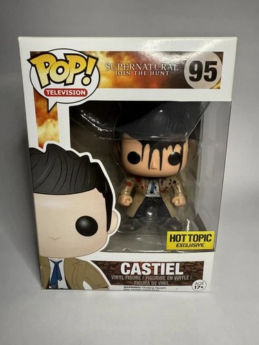 Funko Pop! Supernatural Castiel #95 Leviathan Hot Topic with Pop Protector