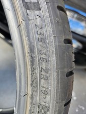 New 23535zr19 Michelin Pilot Sport All Season 4 91y - 9.532 - One Tire