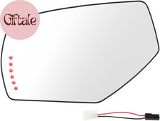 Driver Side Heated Mirror Glass with Turn Signal Light for GMC Sierra 1500 2500H