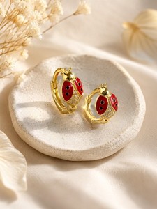 Authentic The Ladybug A 14K Gold Plated Talisman Of Joy And Protection