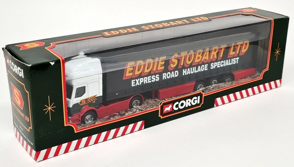 Corgi 1/64 59538 Eddie Stobart Renault Curtainside Trailer Diecast Truck - Image 2 of 3