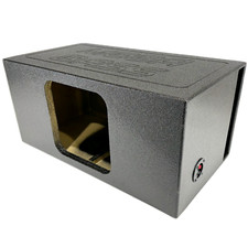 Single 1x12" Square Kicker Mega Super Bass Series Vented Subwoofer Box Ported